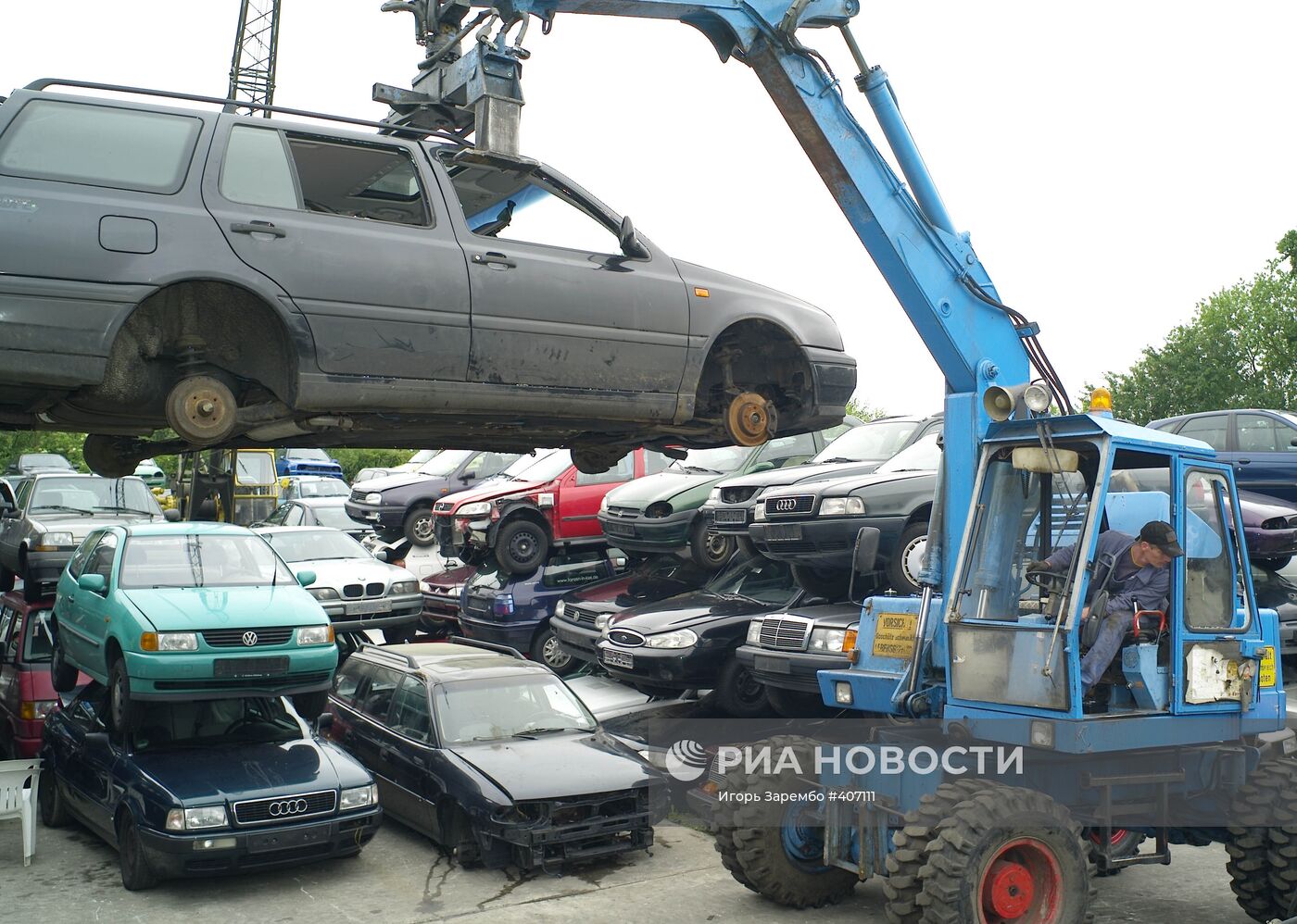 Прием и утилизации поддержанных машин в городе Киль