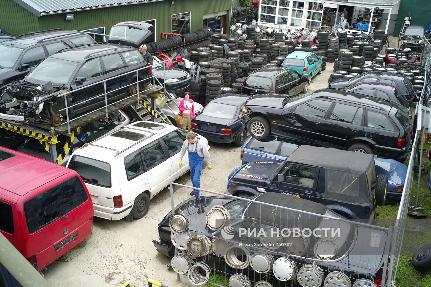 Прием и утилизации поддержанных машин в городе Киль