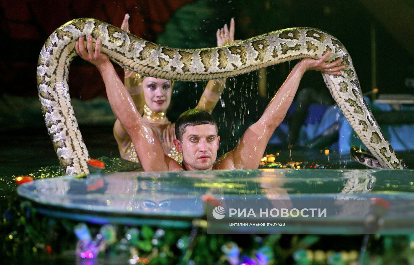 Московский цирк на воде во Владивостоке
