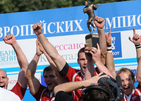 Кубок европейских чемпионов по регби-7 в "Лужниках". Финал