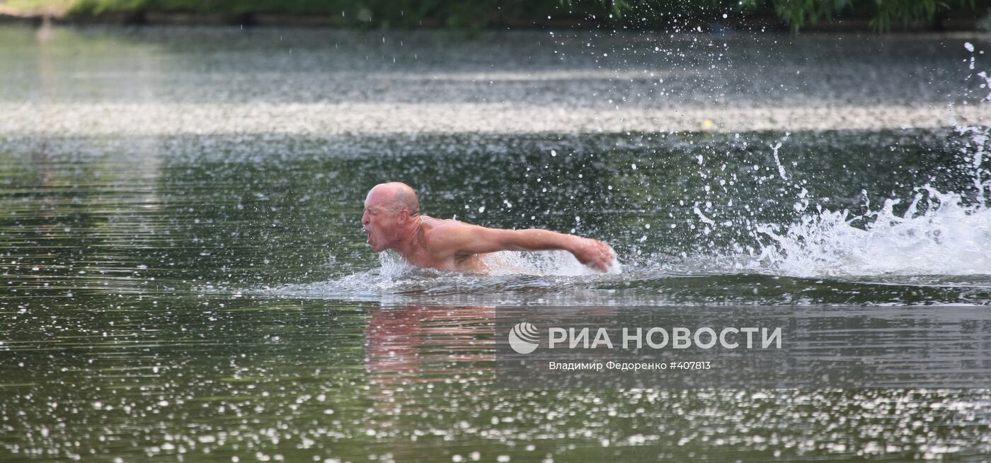 Отдых горожан в Москве