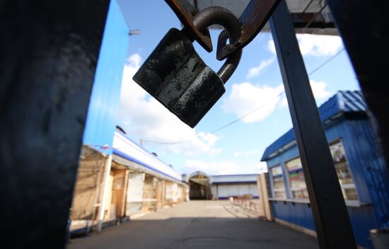 Черкизовский рынок закрыт из-за нарушений санитарных норм