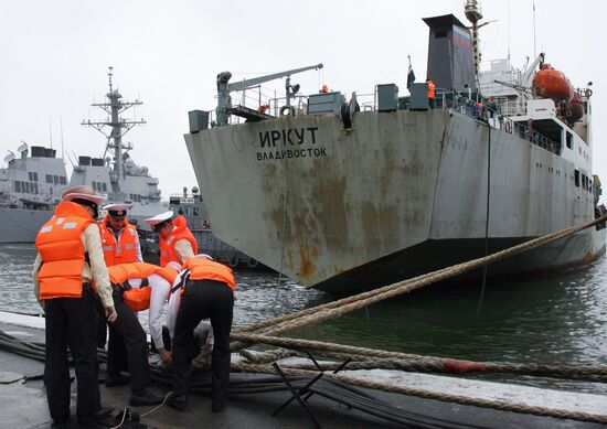 Корабли ТОФ вернулись во Владивосток из Аденского залива