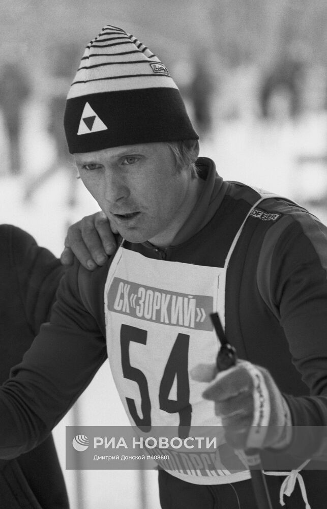 Лыжник Александр Завьялов