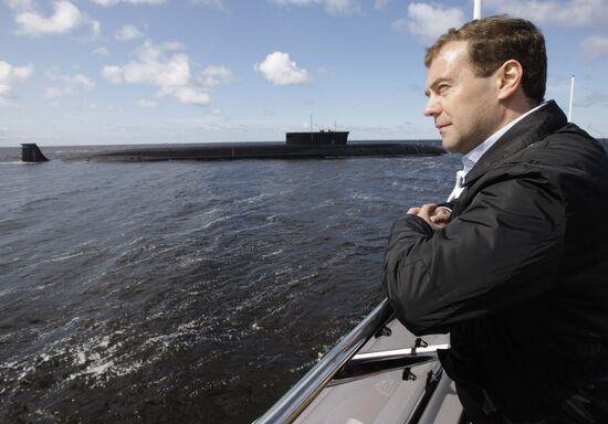 Рабочая поездка президента РФ Дмитрия Медведева в СЗФО