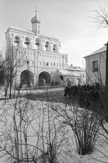 Софийская звонница Новгородского Кремля