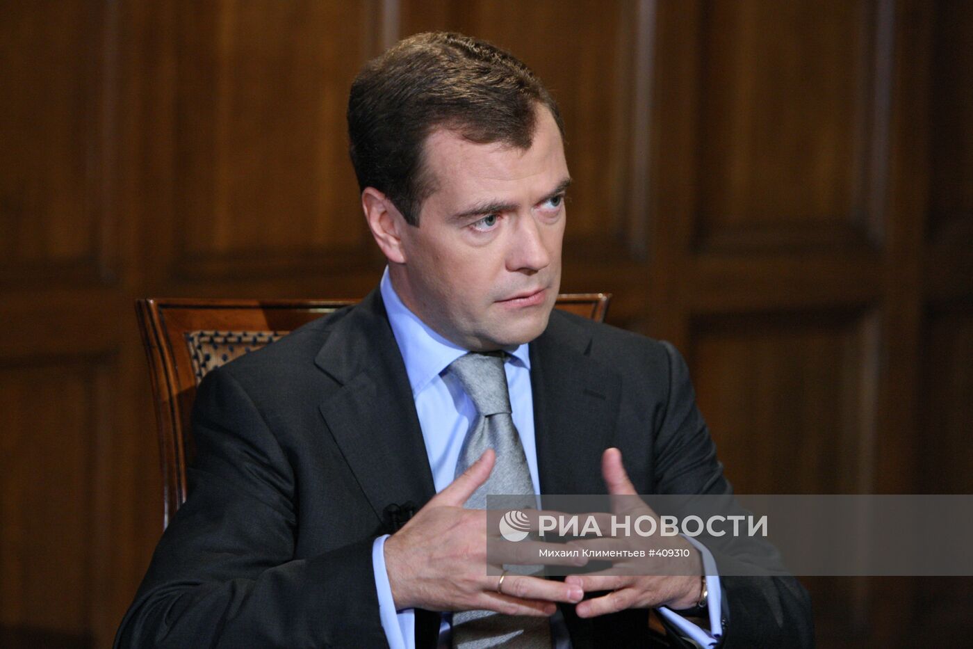 Д.Медведев дал интервью представителям итальянских СМИ