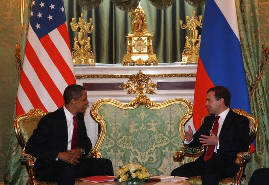 Рабочий визит президента США Б.Обамы в Россию