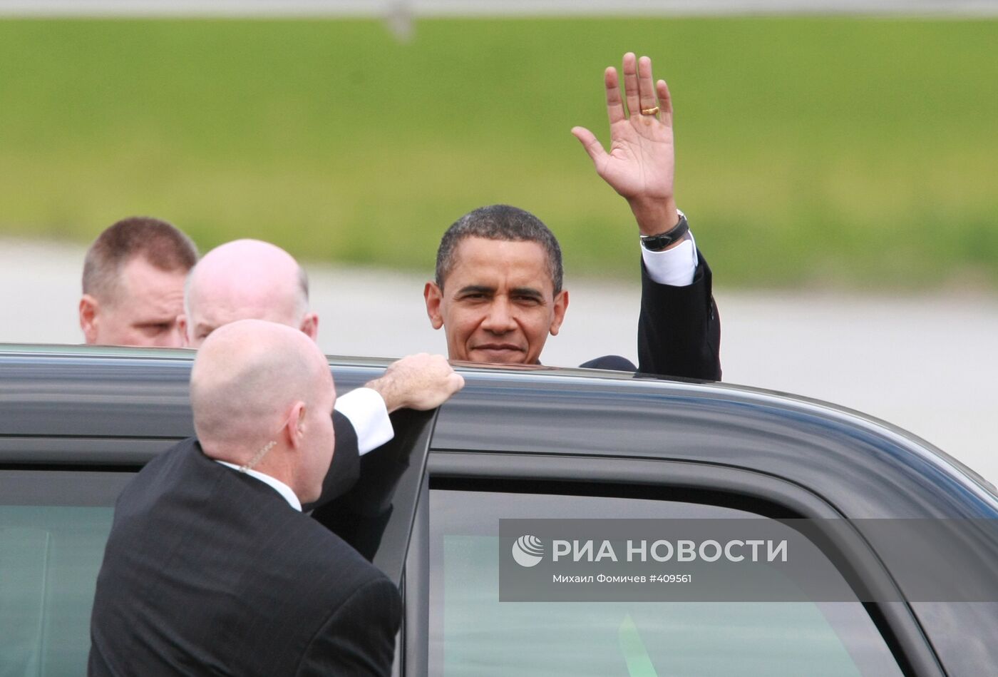 Рабочий визит президента США Барака Обамы в Россию