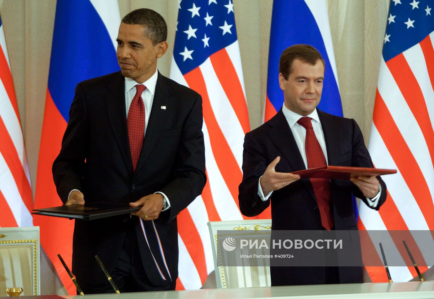 Рабочий визит президента США Б.Обамы в Россию