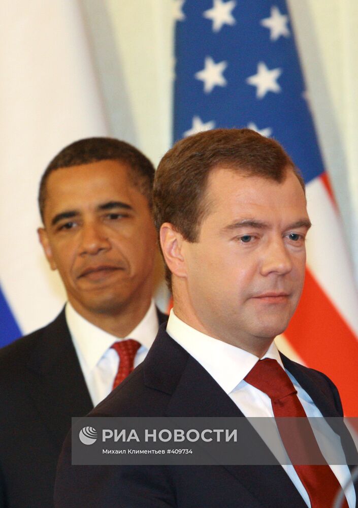 Рабочий визит президента США Б.Обамы в Россию