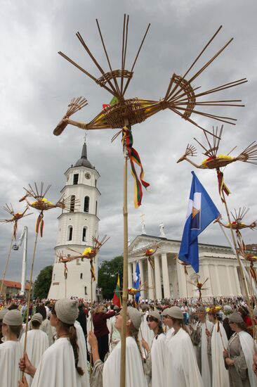 Тысячелетие Литвы отмечается в Вильнюсе