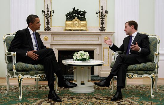 Второй день рабочего визита президента США Б. Обамы в Россию