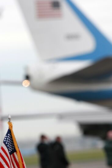 Самолет президента США в аэропорту "Внуково-2"