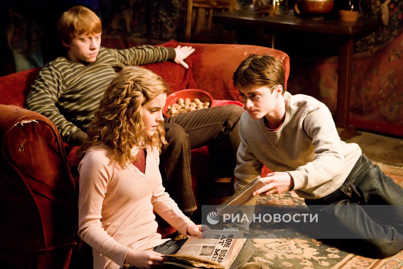 Кадры из фильма "Гарри Поттер и Принц-полукровка"