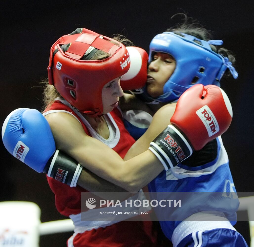 Международный турнир по боксу среди женщин в Санкт-Петербурге