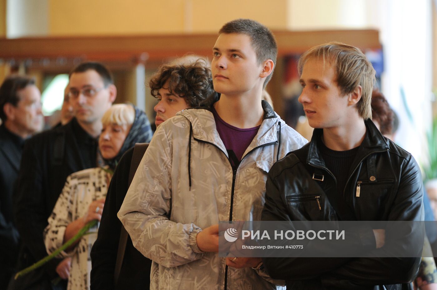 Гражданская панихида в Центральном Доме Литераторов