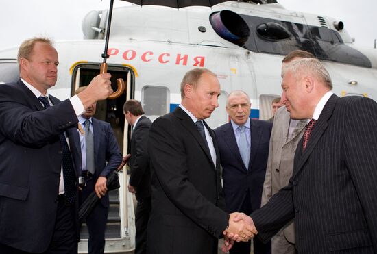 В.Путин. Рабочая поездка в СЗФО РФ