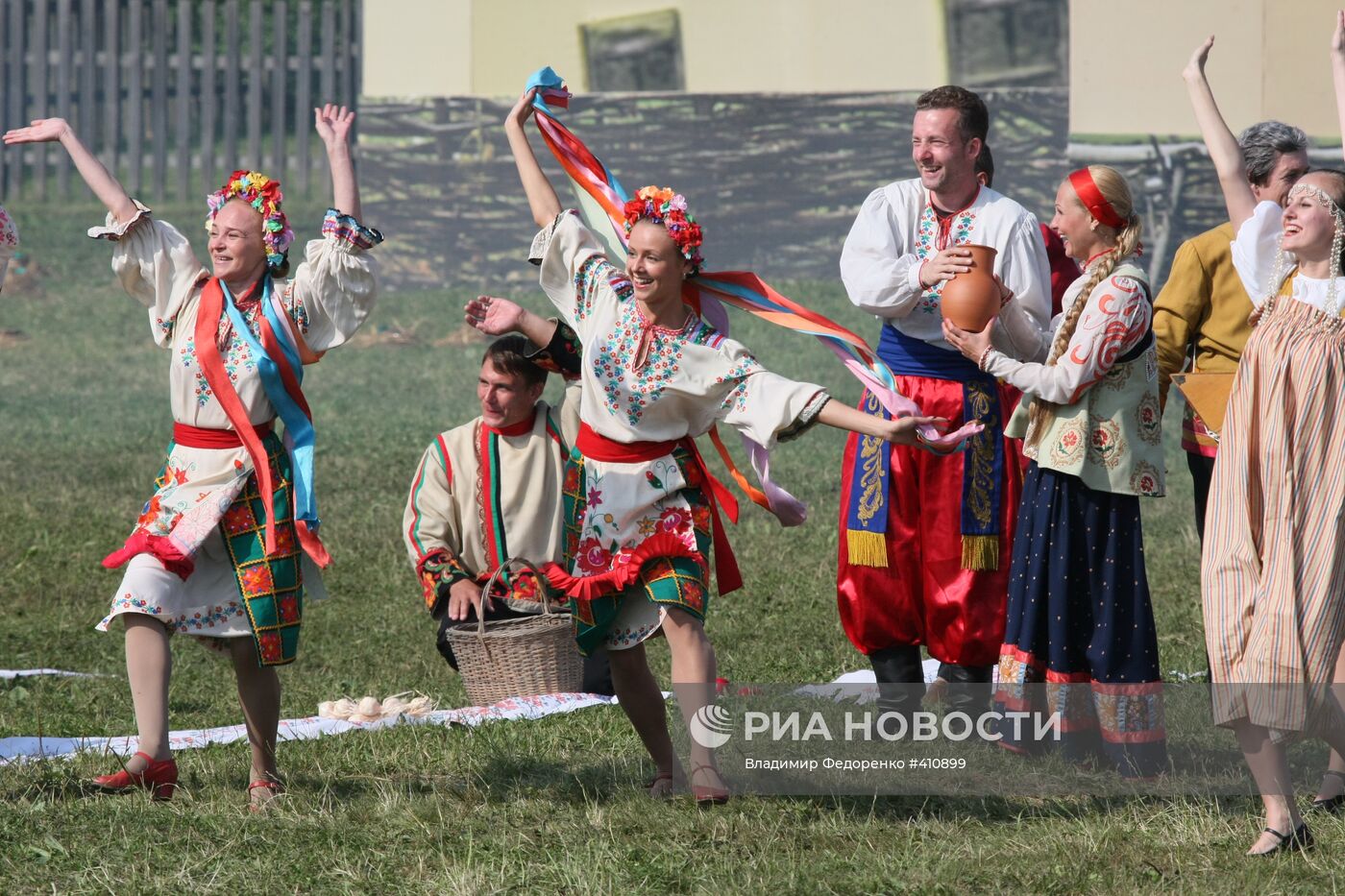 Реконструкция Полтавского сражения в Коломенском