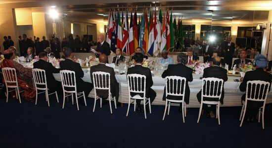 Обед от имени президента Италии в честь участников саммита G8