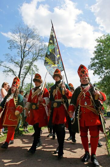 Празднование 300-летия Полтавской битвы в Санкт-Петербурге
