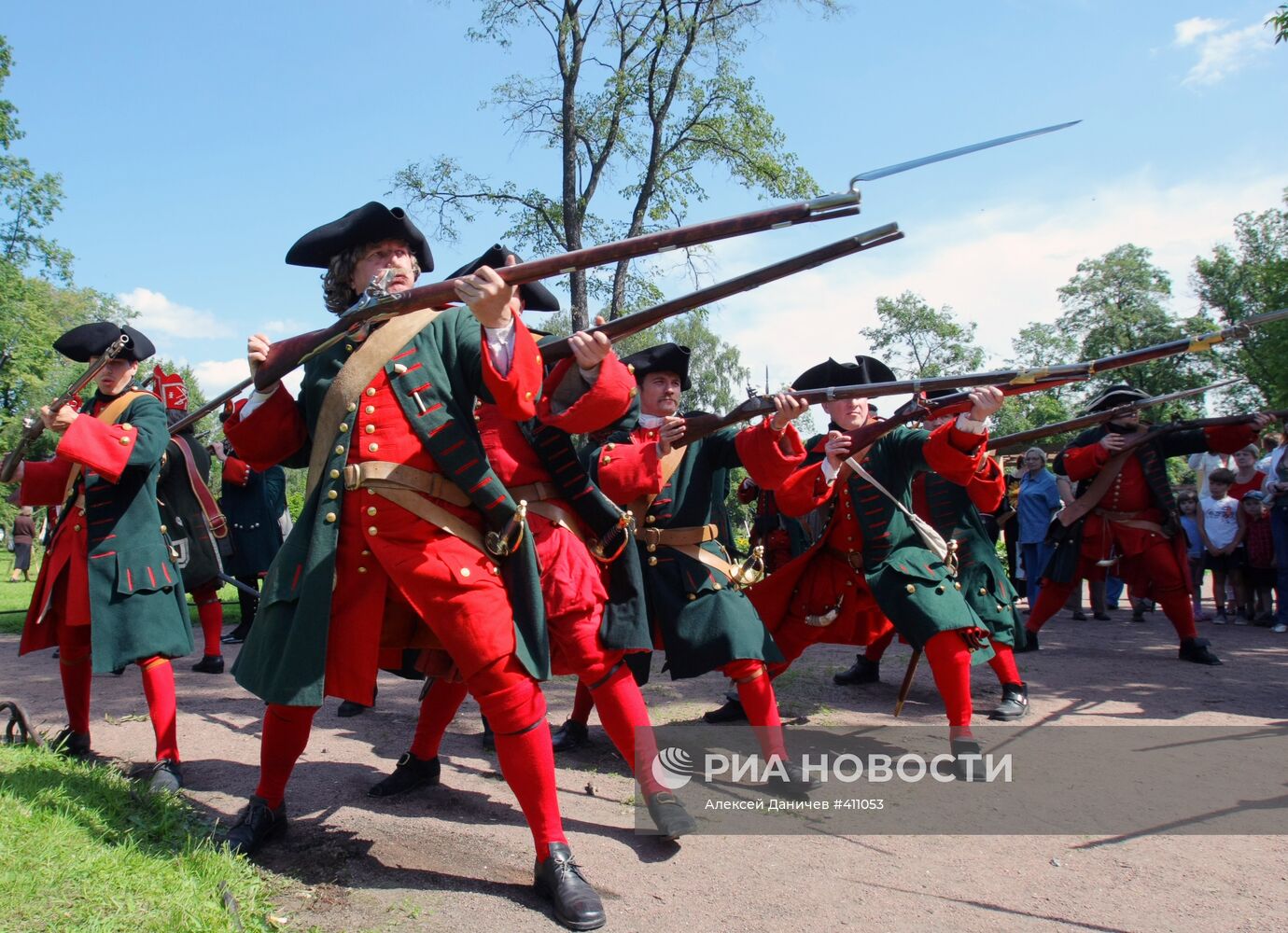 Празднование 300-летия Полтавской битвы в Санкт-Петербурге