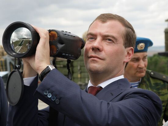 Рабочая поездка президента РФ в Южный федеральный округ