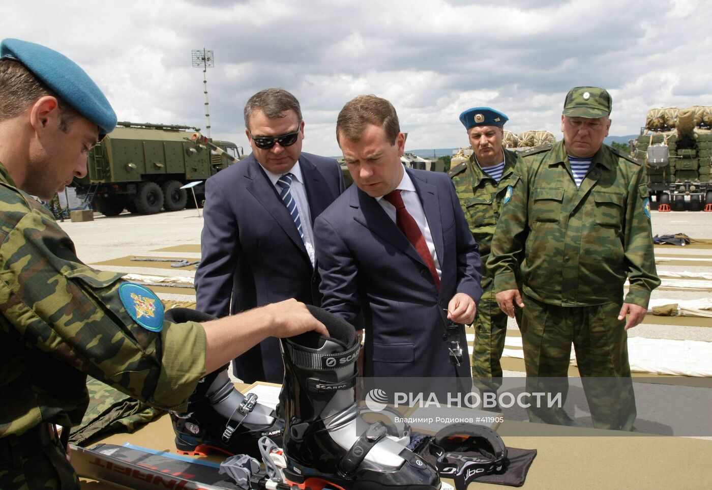 Рабочая поездка президента РФ в Южный федеральный округ