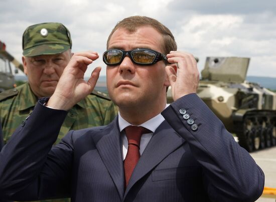 Рабочая поездка президента РФ в Южный федеральный округ