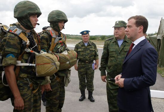 Рабочая поездка президента РФ в Южный федеральный округ