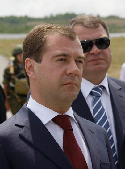 Рабочая поездка президента РФ в Южный федеральный округ