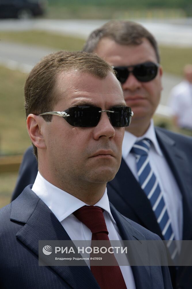 Рабочая поездка президента РФ в Южный федеральный округ