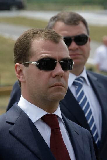 Рабочая поездка президента РФ в Южный федеральный округ