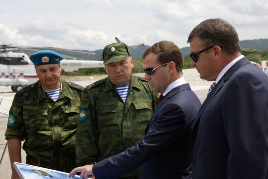 Рабочая поездка президента РФ в Южный федеральный округ