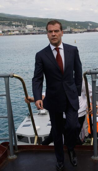 Рабочая поездка президента РФ в Южный федеральный округ