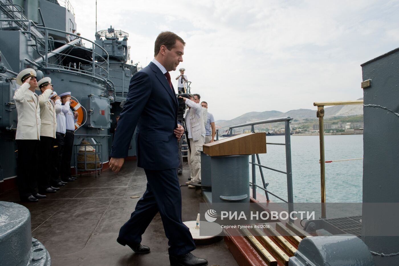 Рабочая поездка президента РФ в Южный федеральный округ