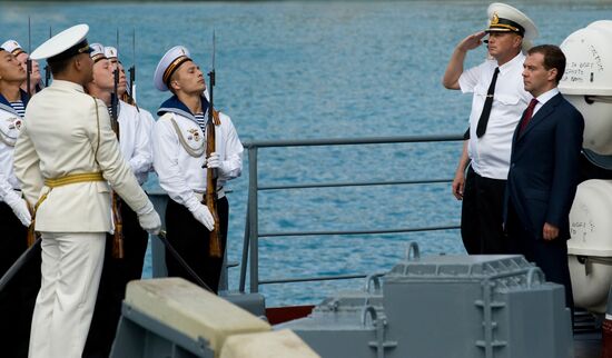 Рабочая поездка президента РФ в Южный федеральный округ