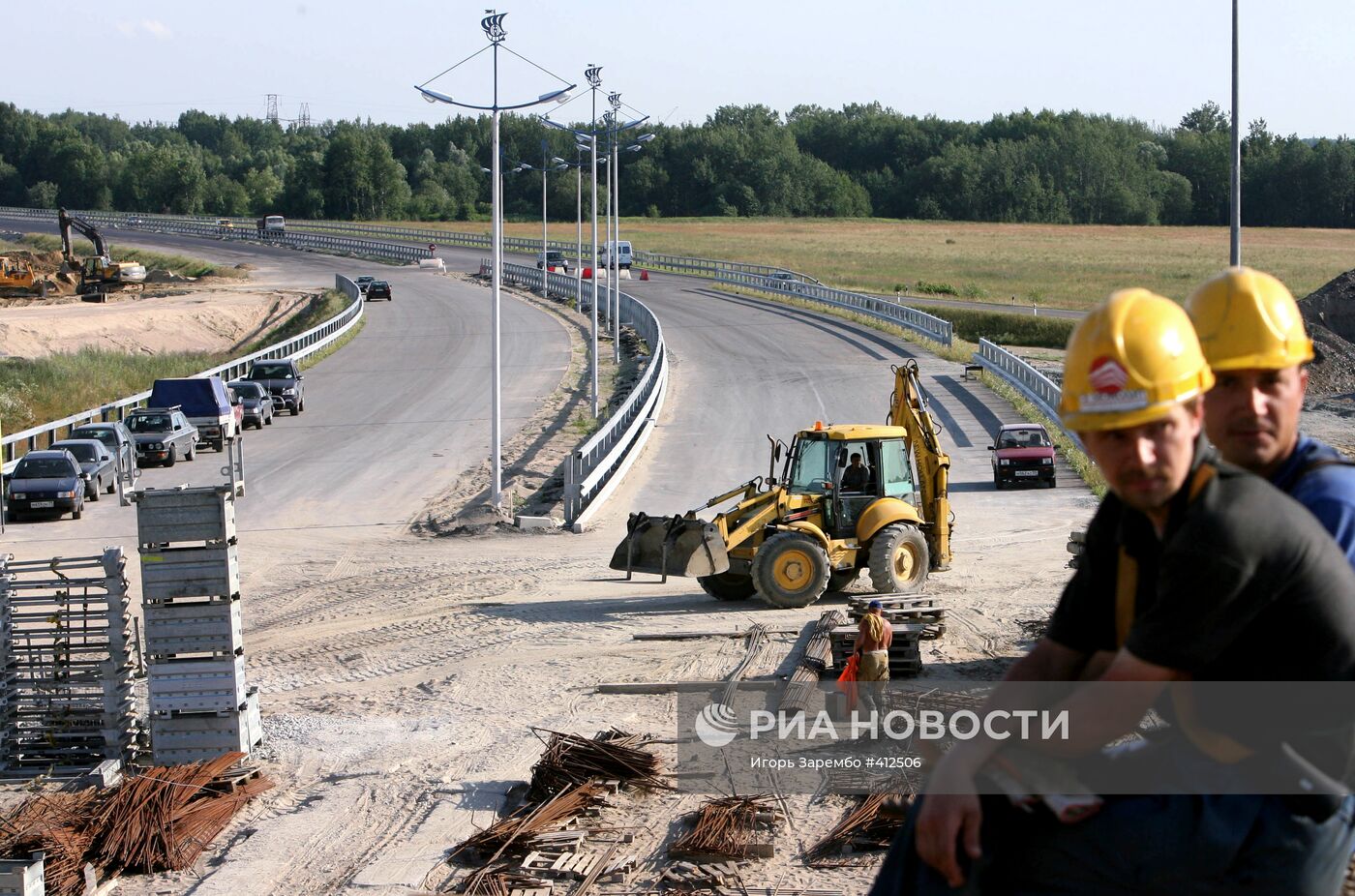 Завершение строительных работ на трассе Калининград-Зеленоградск