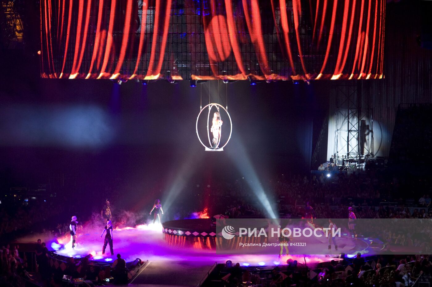 Шоу певицы Бритни Спирс Circus в Москве