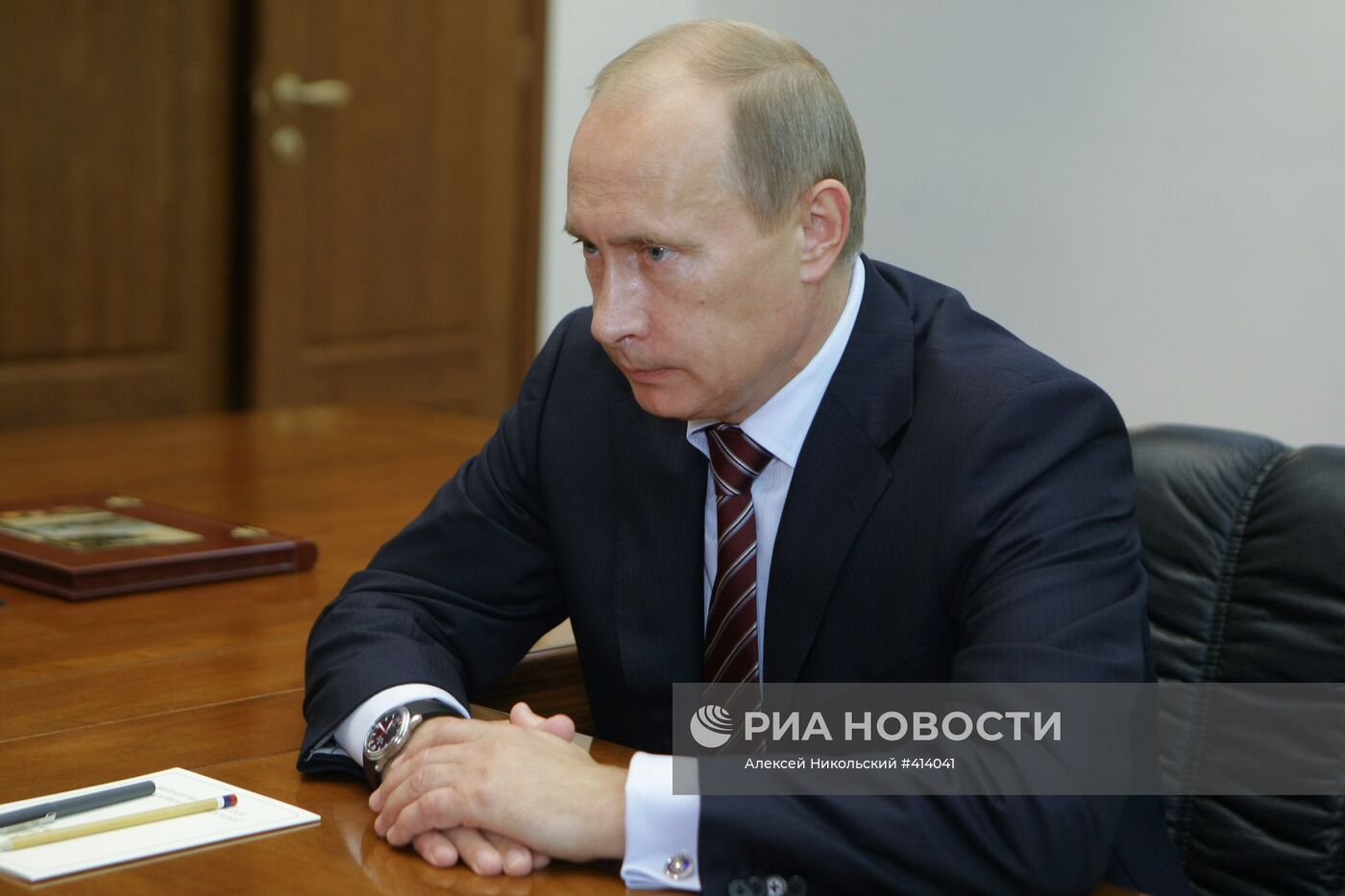 Встреча В. Путина с П. Суминым