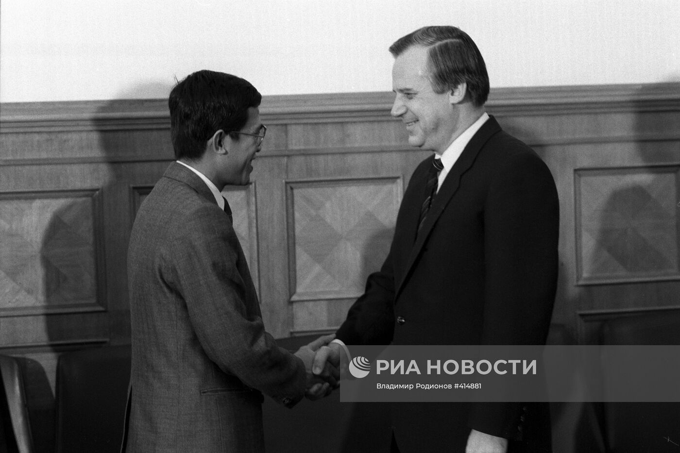 Встреча Н.И.Рыжкова с Хун Сеном