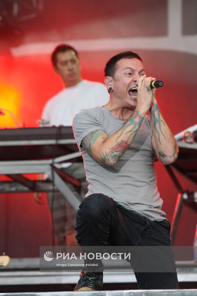 Концерт группы Linkin Park в Санкт-Петербурге