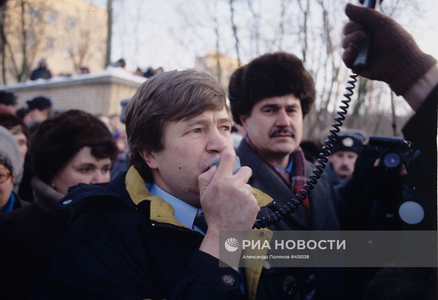 Виктор Анпилов, лидер партии "Трудовая Россия"