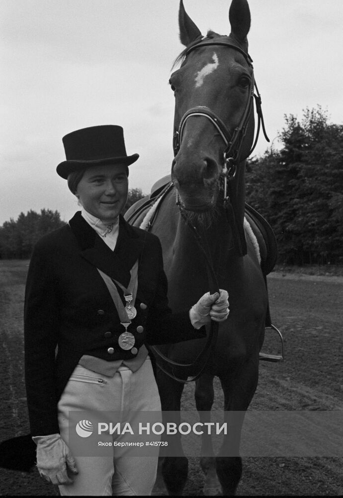 Наездница Ирина Карачева