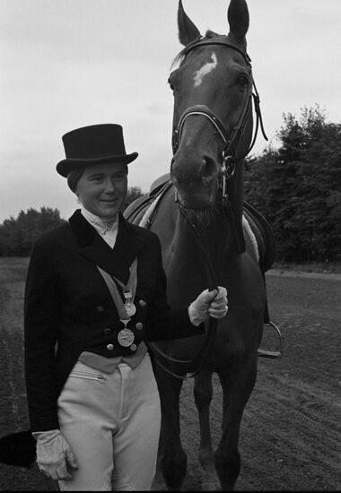 Наездница Ирина Карачева