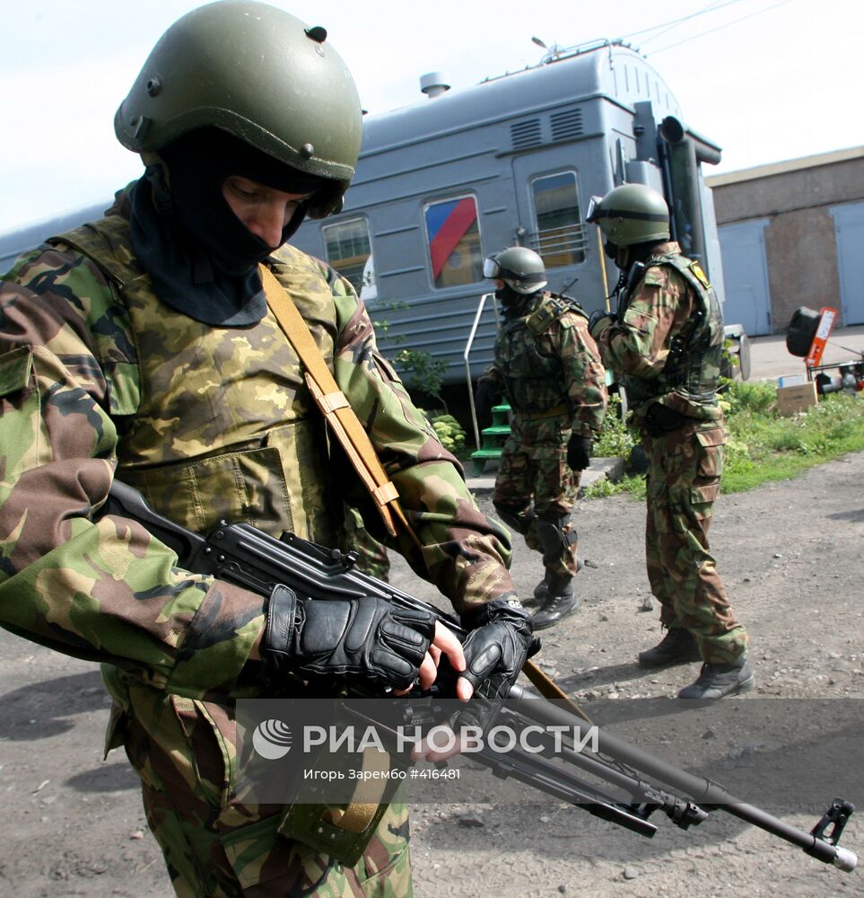 Антитеррористические учения прошли в Калининграде