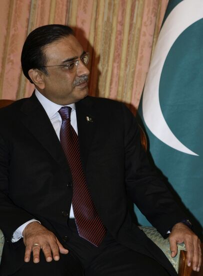 Президент Пакистана Асиф али Зардари в Душанбе