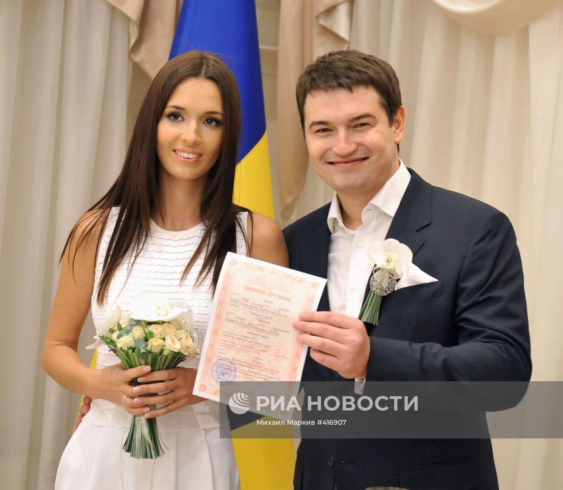 Сын президента Украины Андрей Ющенко женился
