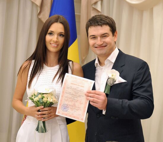 Сын президента Украины Андрей Ющенко женился