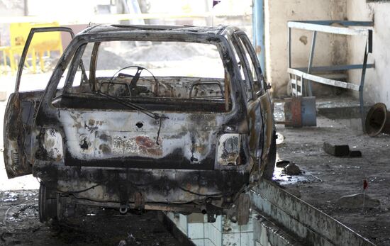 Взрыв на Каирской улице в городе Тбилиси